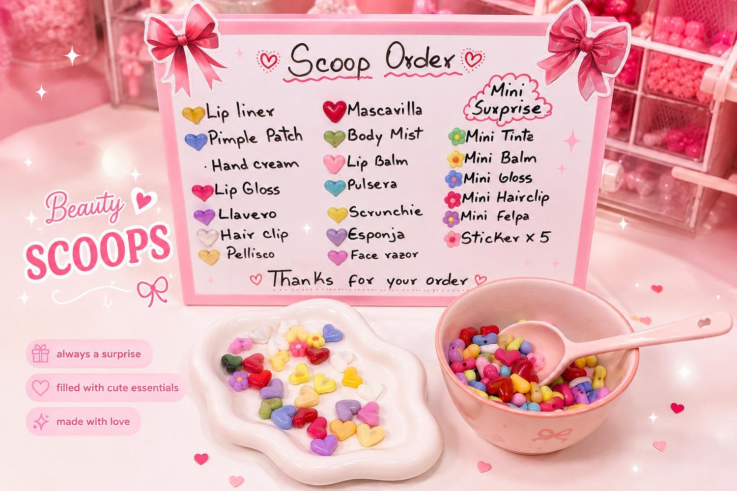 🎀 Beauty Scoops